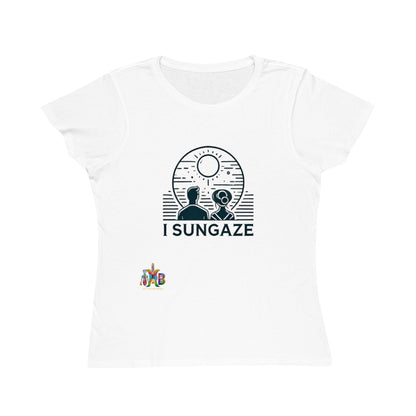 'I Sungaze'_100% Organic Women's Classic T-Shirt - My Higher Being