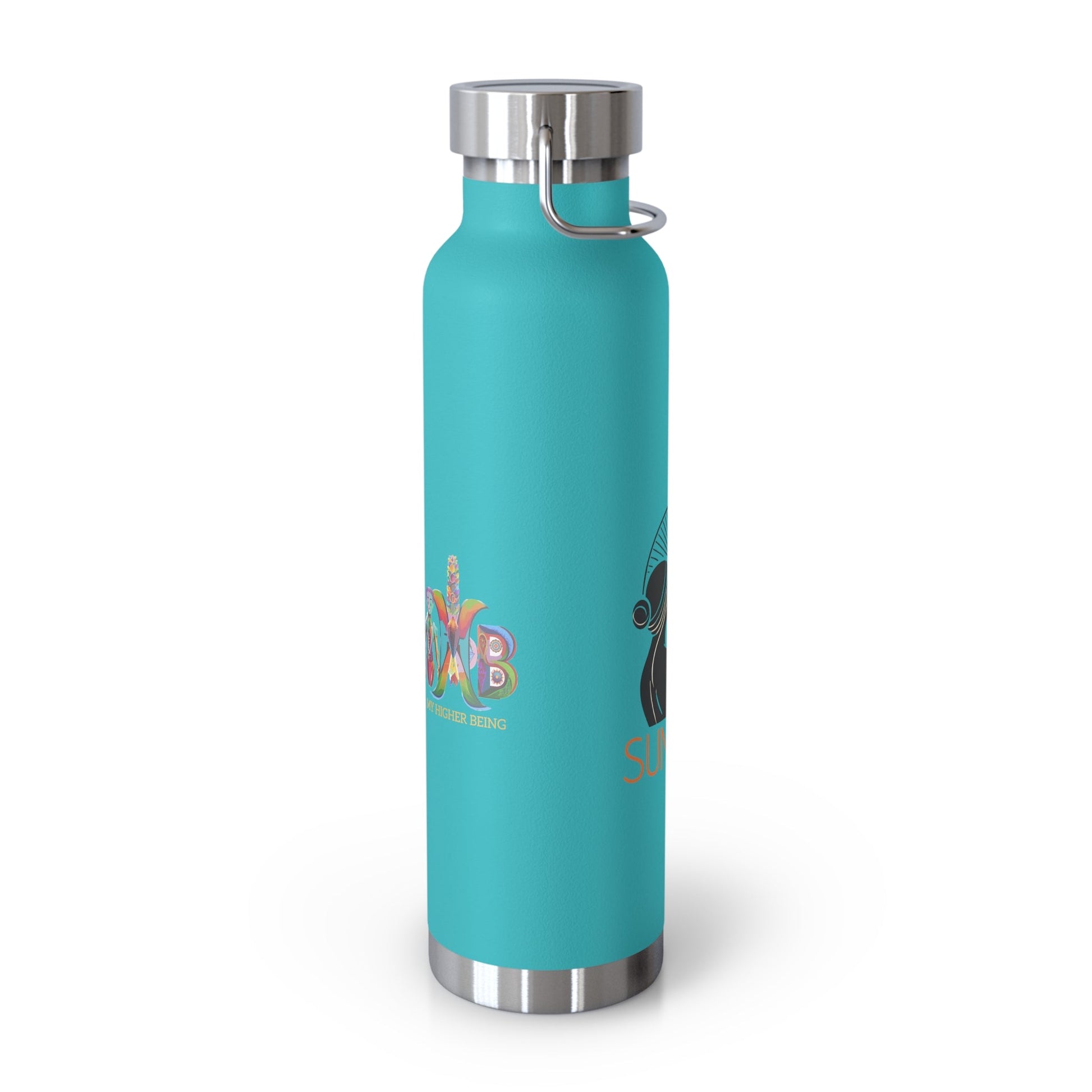 'I Sungaze'_Copper Vacuum Insulated Bottle, 22oz - My Higher Being