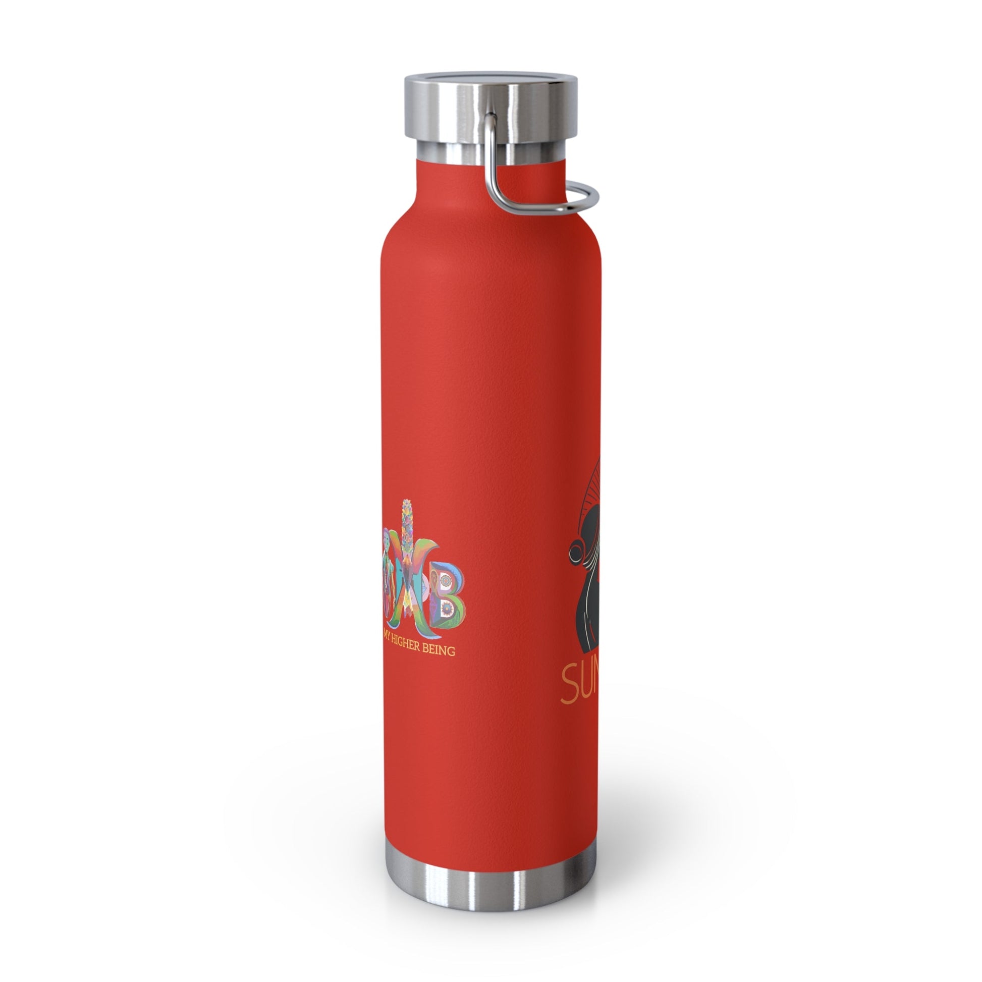 'I Sungaze'_Copper Vacuum Insulated Bottle, 22oz - My Higher Being