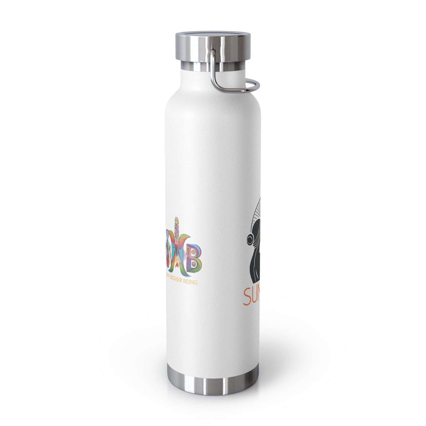 'I Sungaze'_Copper Vacuum Insulated Bottle, 22oz - My Higher Being