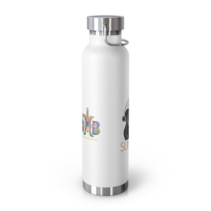 'I Sungaze'_Copper Vacuum Insulated Bottle, 22oz - My Higher Being