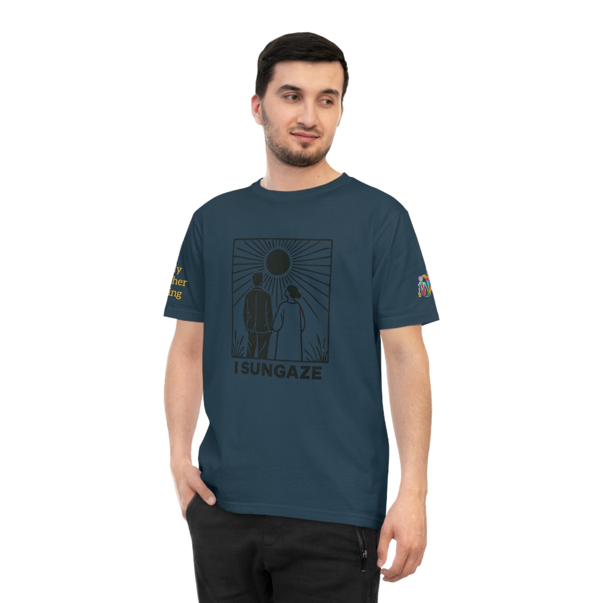 'I Sungaze' (MHB EDITION)_100% Organic Cotton T-Shirt - My Higher Being