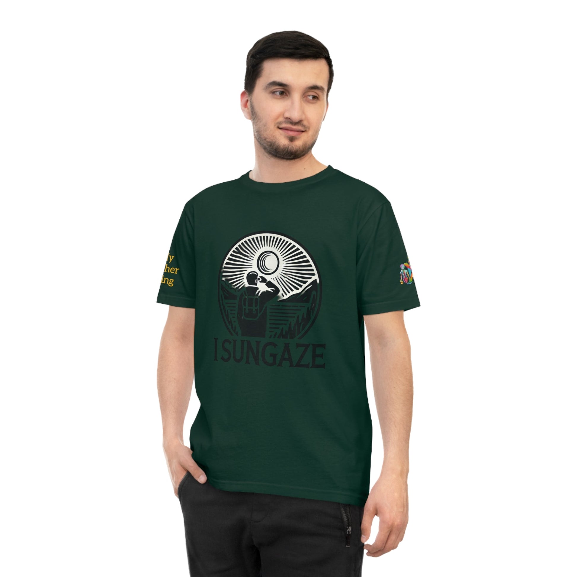 'I Sungaze' (MHB EDITION)_100% Organic Cotton T-Shirt - My Higher Being