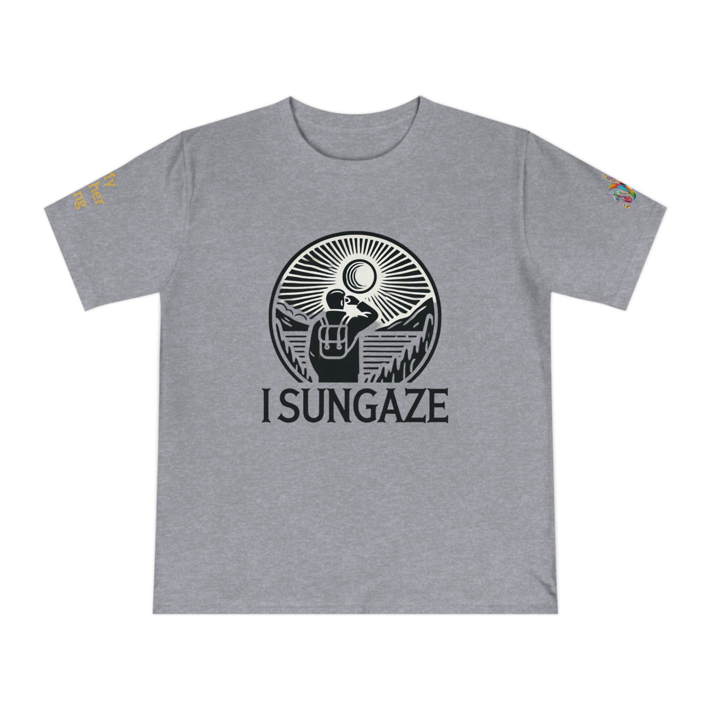 'I Sungaze' (MHB EDITION)_100% Organic Cotton T-Shirt - My Higher Being