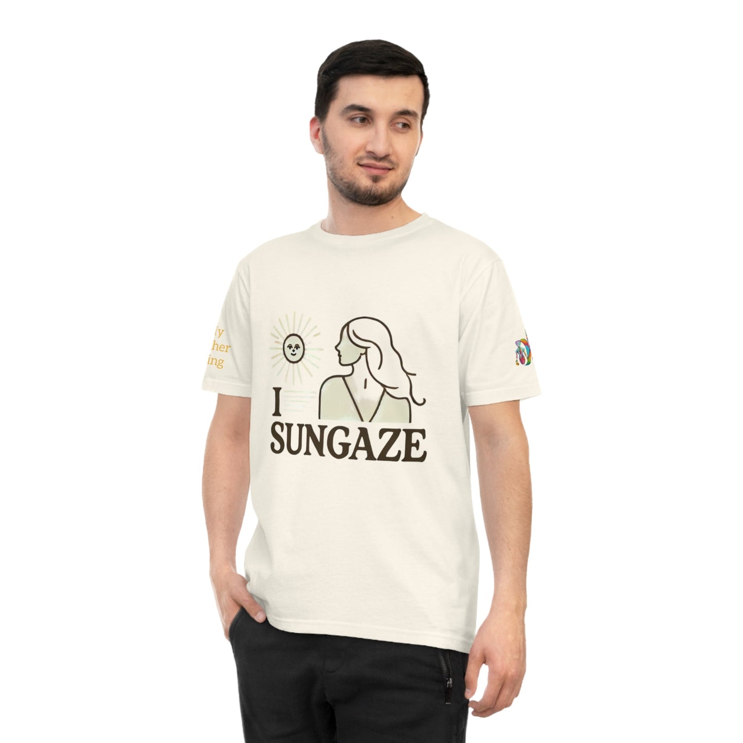 'I Sungaze' (MHB EDITION)_100% Organic Cotton T-Shirt - My Higher Being