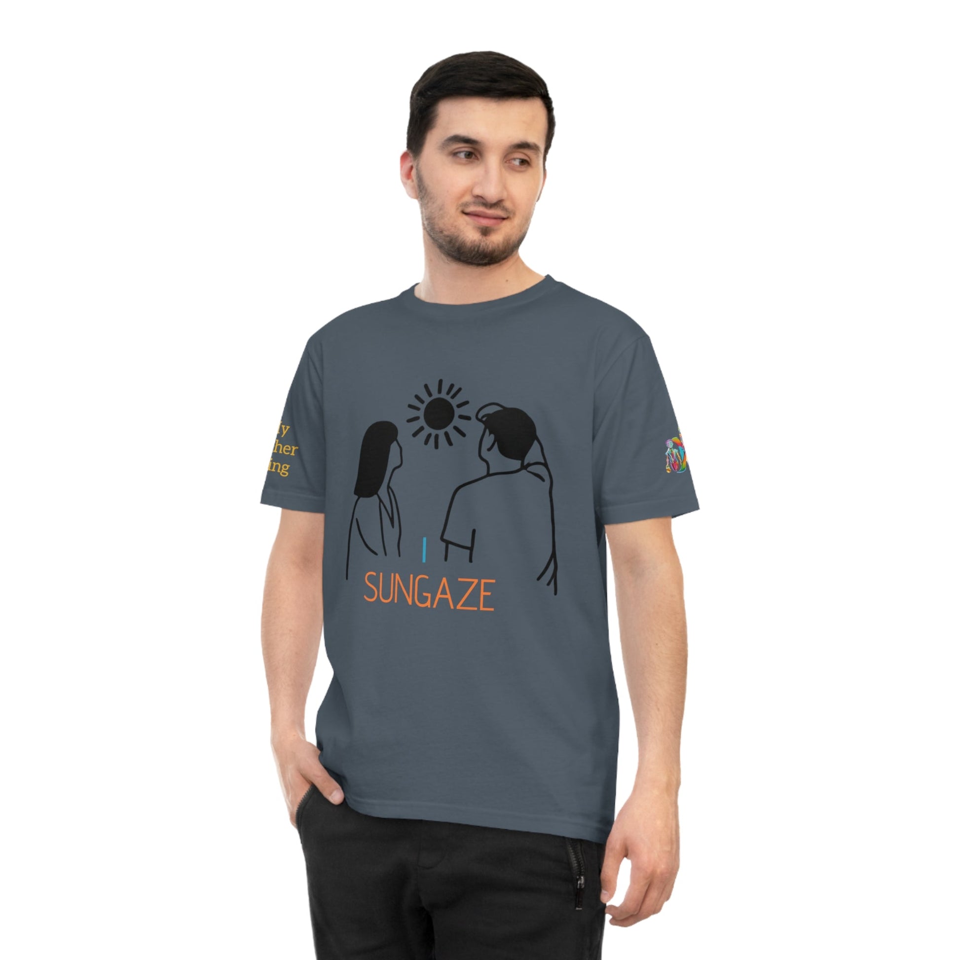 'I Sungaze' (MHB EDITION)_100% Organic Cotton T-Shirt - My Higher Being