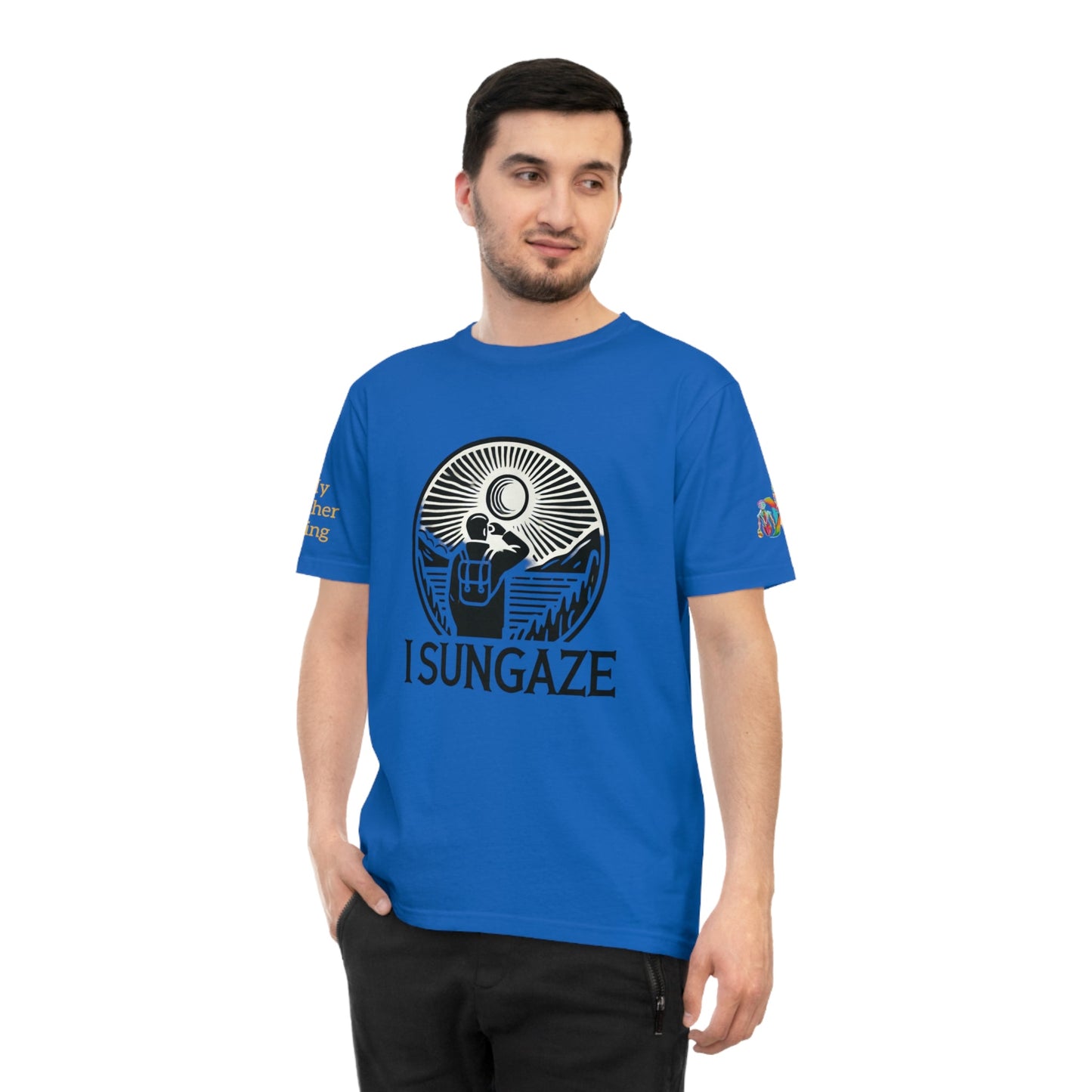 'I Sungaze' (MHB EDITION)_100% Organic Cotton T-Shirt - My Higher Being