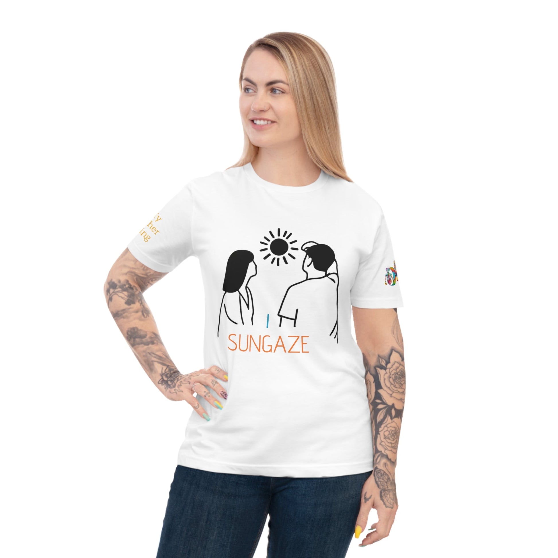 'I Sungaze' (MHB EDITION)_100% Organic Cotton T-Shirt - My Higher Being