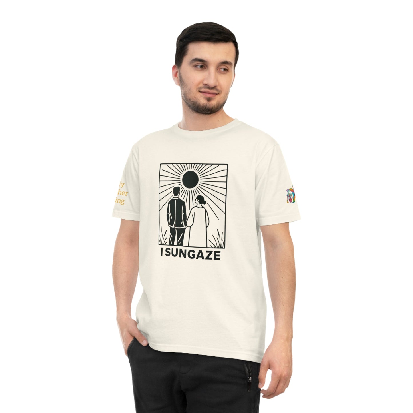 'I Sungaze' (MHB EDITION)_100% Organic Cotton T-Shirt - My Higher Being