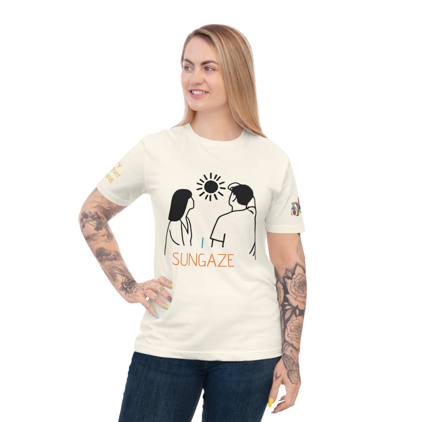 'I Sungaze' (MHB EDITION)_100% Organic Cotton T-Shirt - My Higher Being