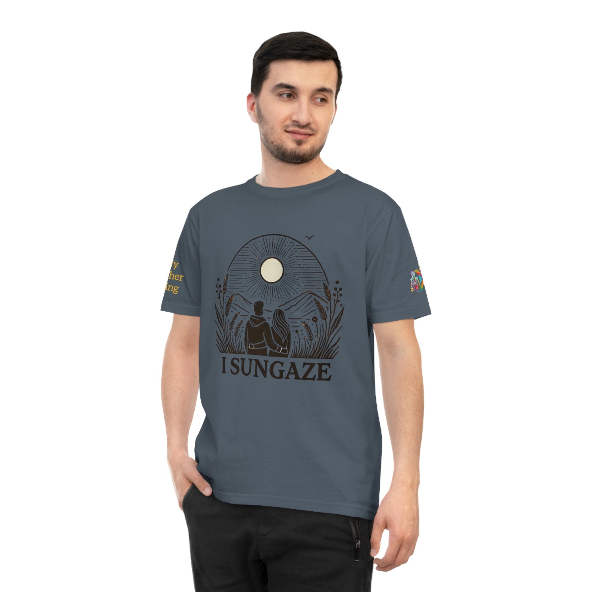 'I Sungaze' (MHB EDITION)_100% Organic Cotton T-Shirt - My Higher Being