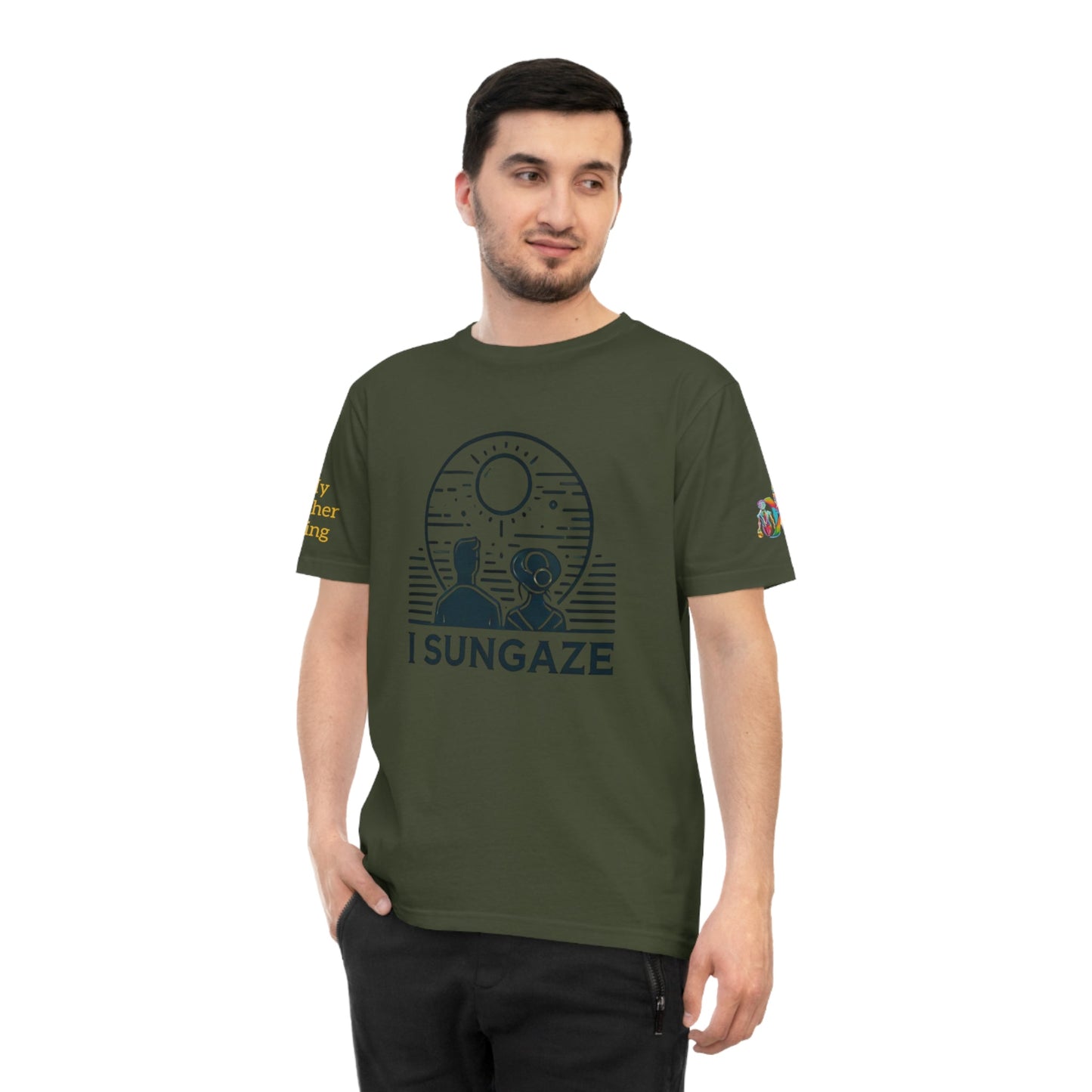 'I Sungaze' (MHB EDITION)_100% Organic Cotton T-Shirt - My Higher Being