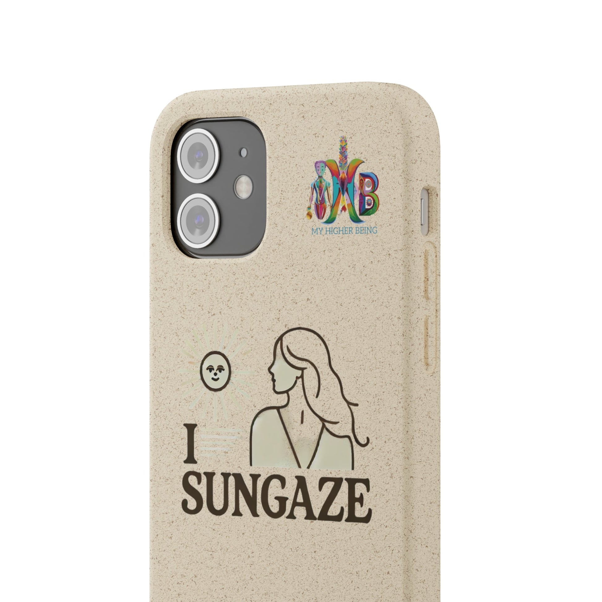 'I Sungaze'_Plastic Free Biodegradable Phone Case (MHB Edition) - My Higher Being