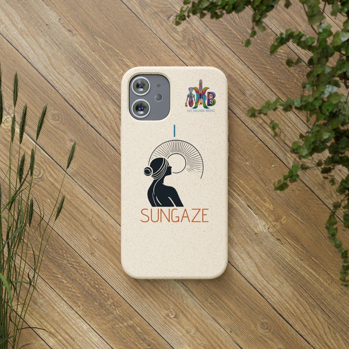 'I Sungaze'_Plastic Free Biodegradable Phone Case (MHB Edition) - My Higher Being