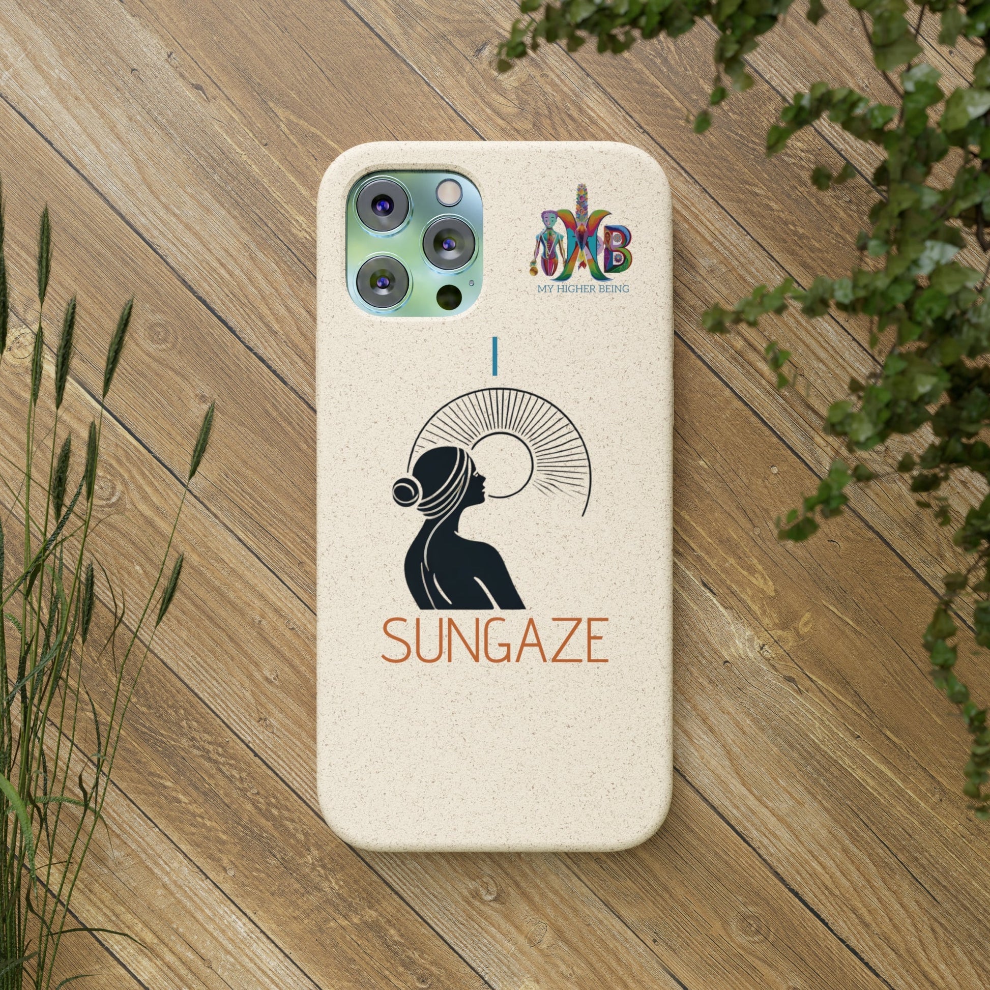 'I Sungaze'_Plastic Free Biodegradable Phone Case (MHB Edition) - My Higher Being