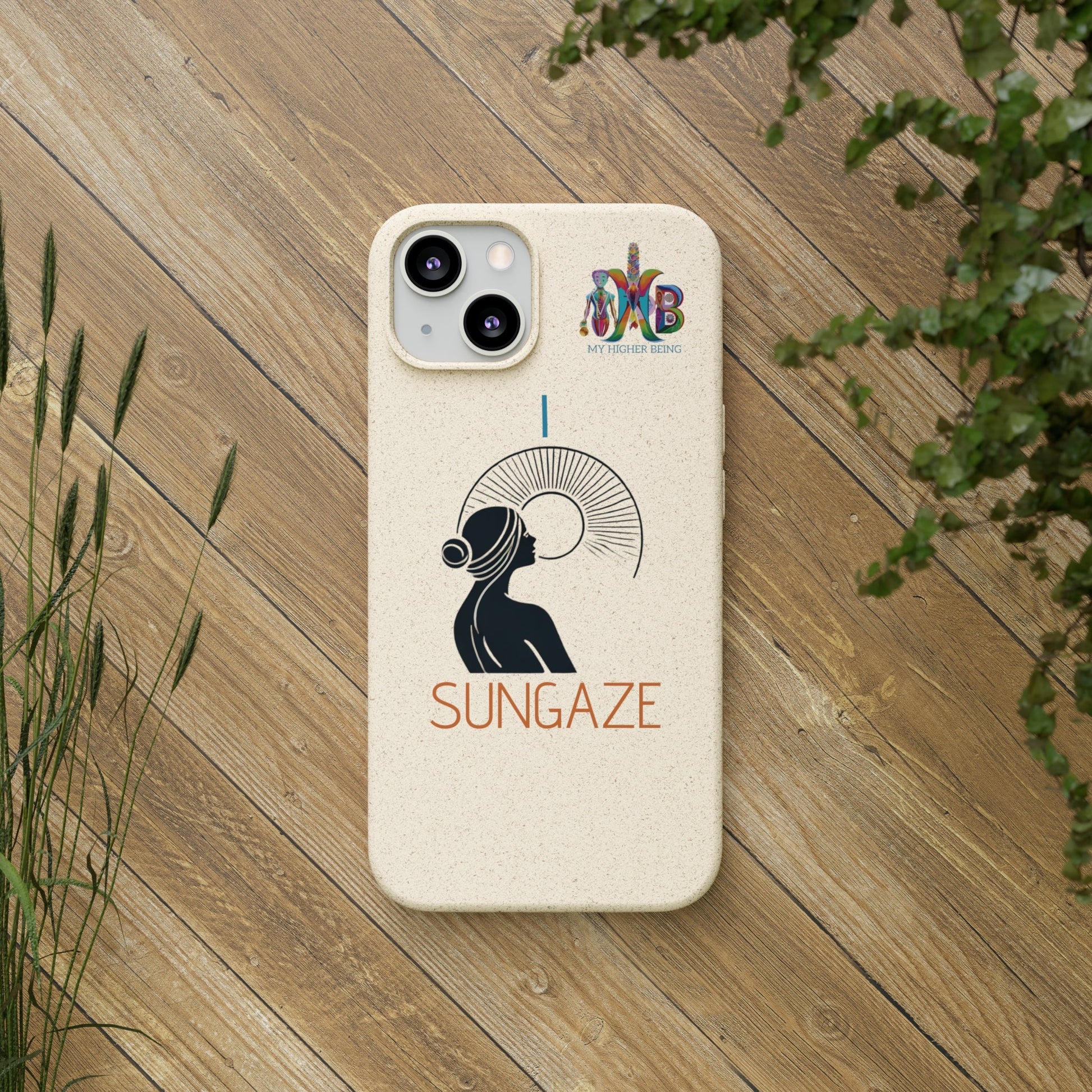 'I Sungaze'_Plastic Free Biodegradable Phone Case (MHB Edition) - My Higher Being