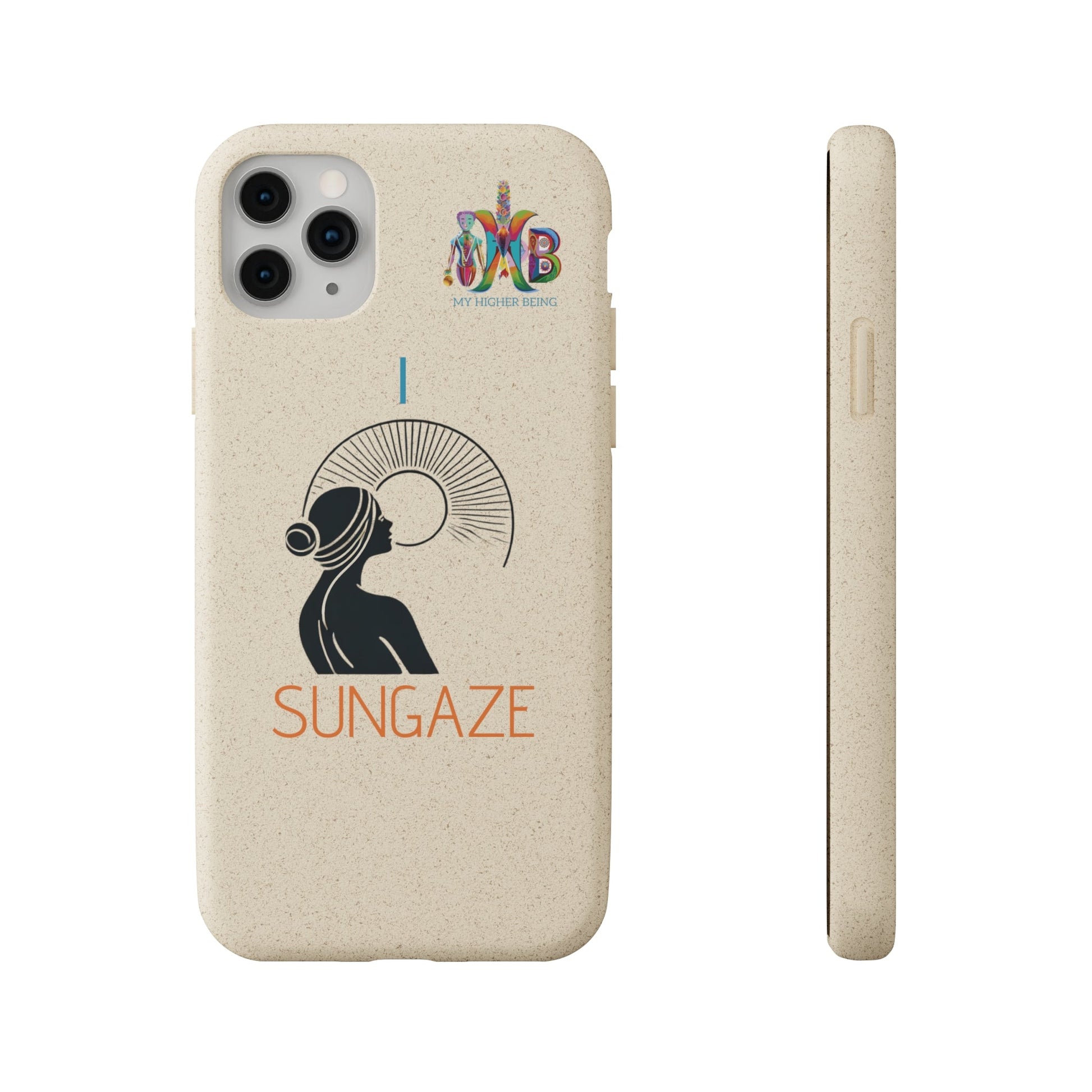 'I Sungaze'_Plastic Free Biodegradable Phone Case (MHB Edition) - My Higher Being