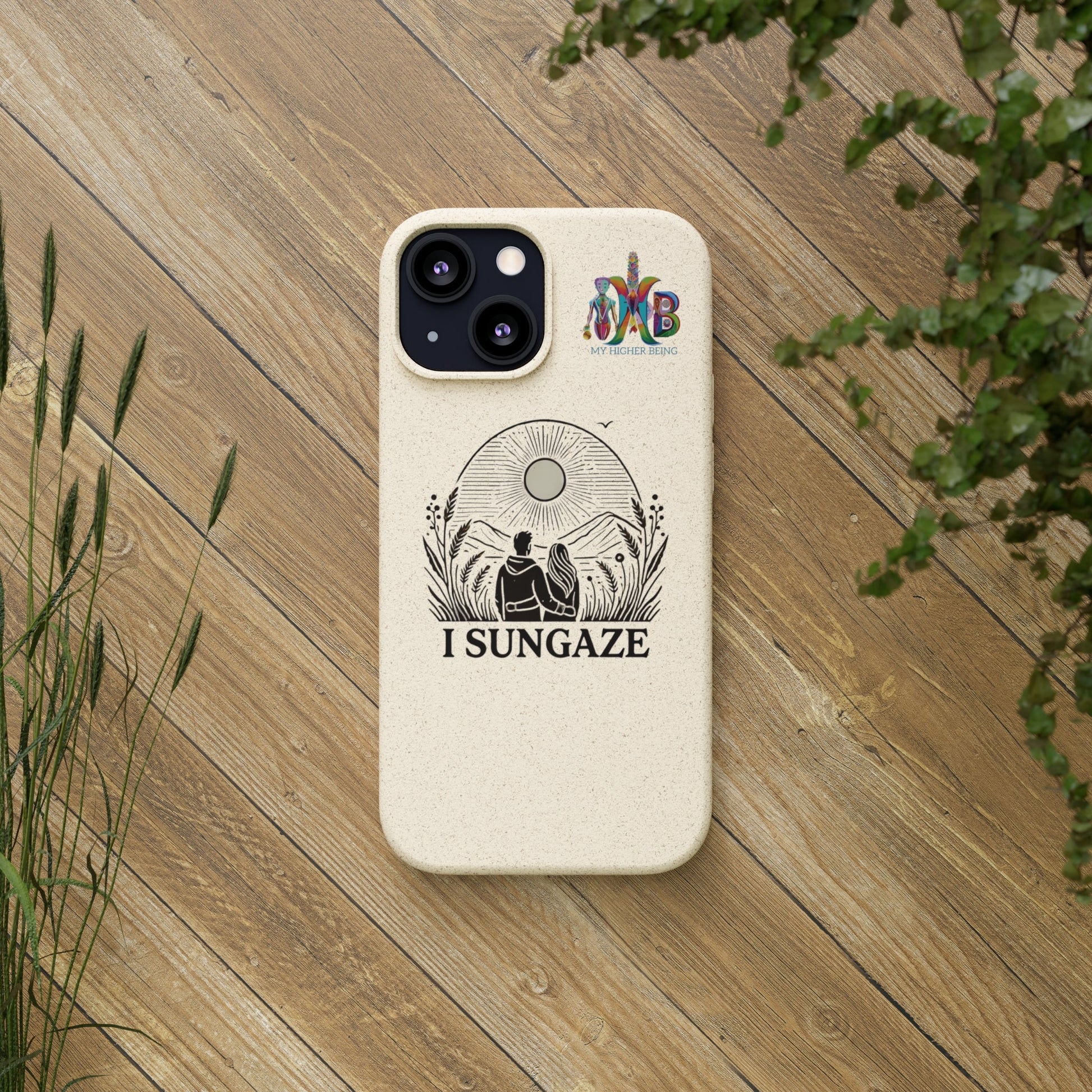 'I Sungaze'_Plastic Free Biodegradable Phone Case (MHB Edition) - My Higher Being