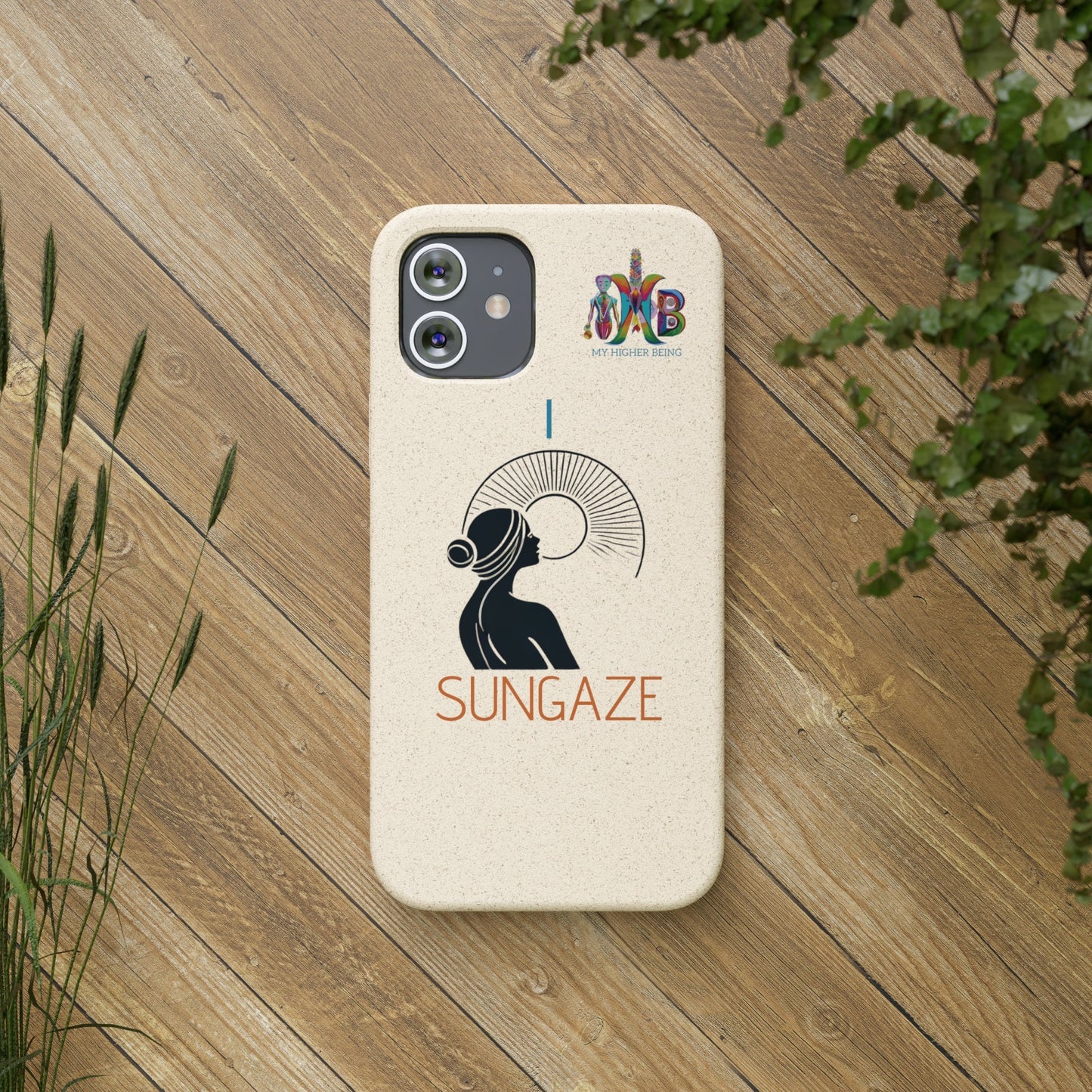 'I Sungaze'_Plastic Free Biodegradable Phone Case (MHB Edition) - My Higher Being