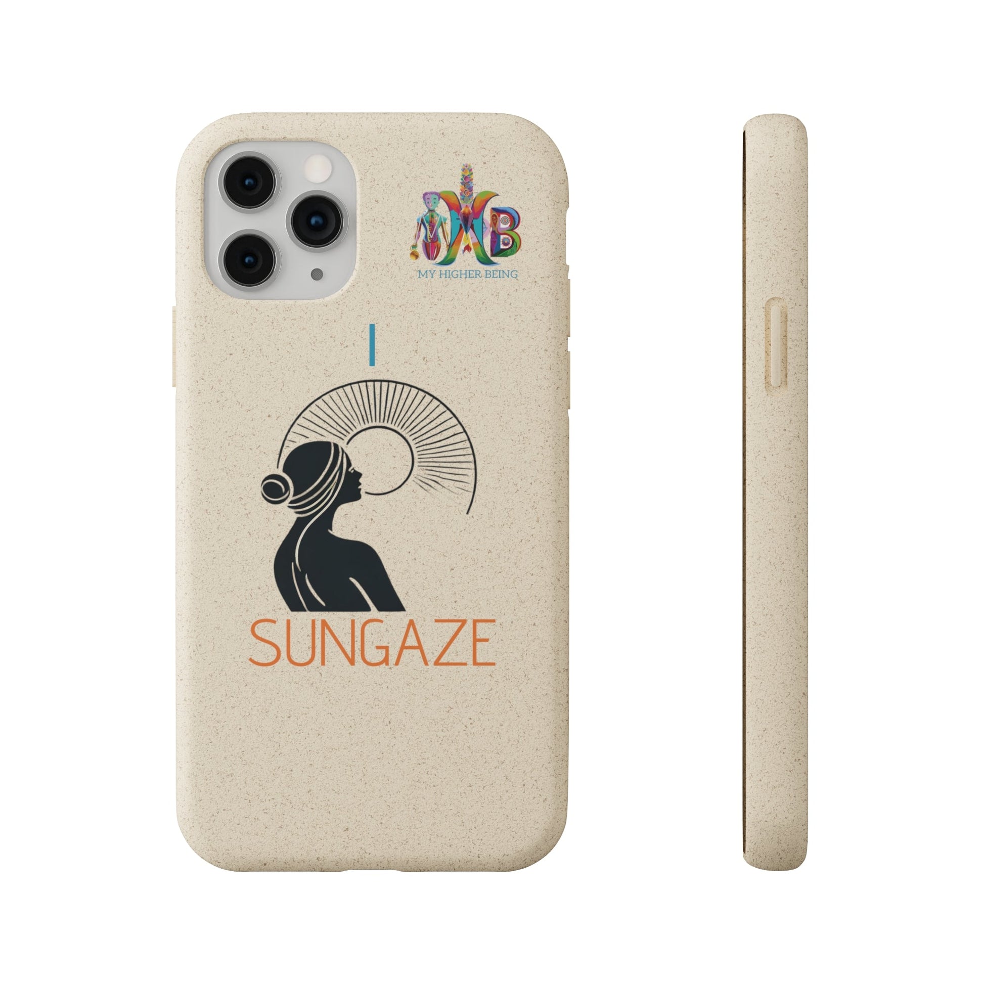 'I Sungaze'_Plastic Free Biodegradable Phone Case (MHB Edition) - My Higher Being