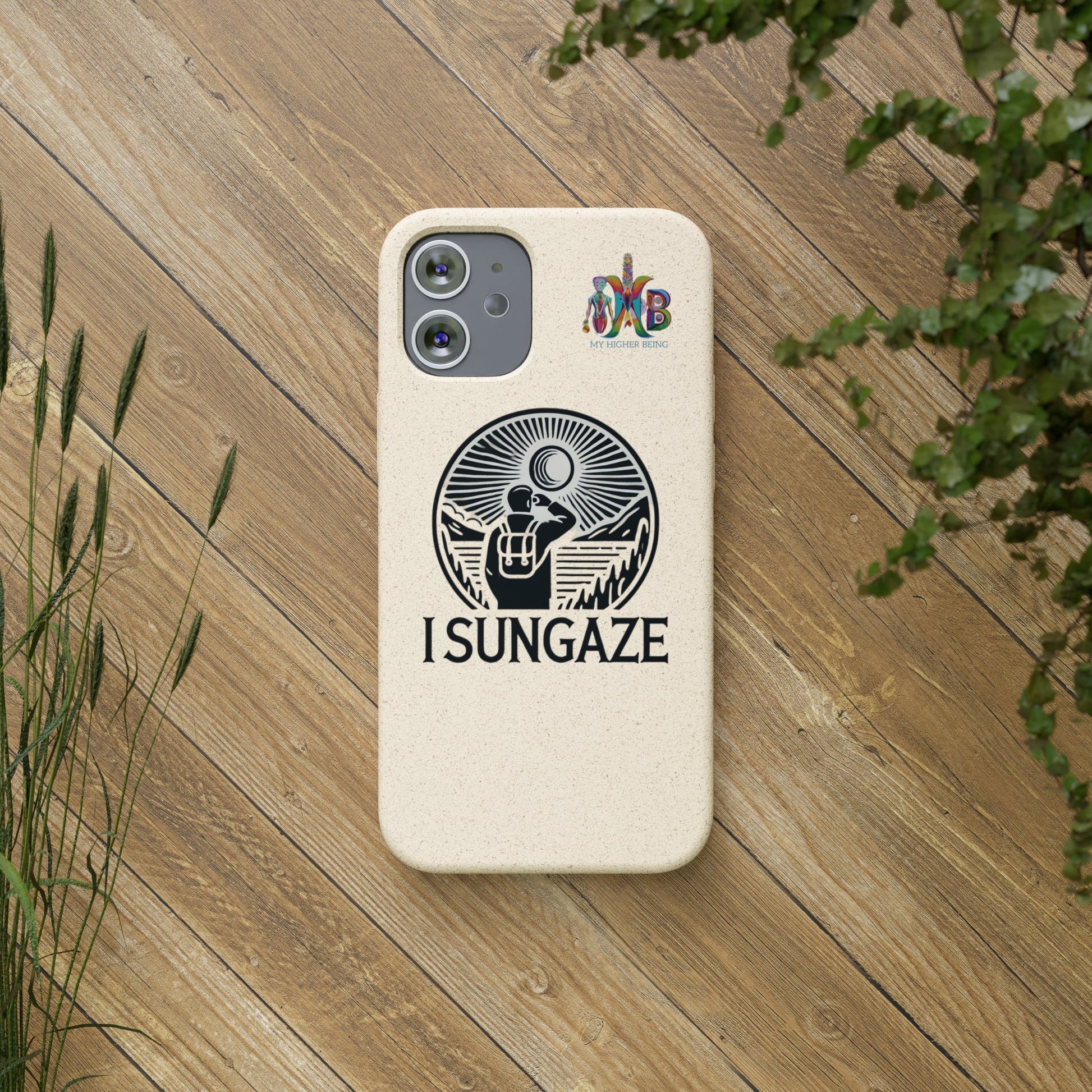 'I Sungaze'_Plastic Free Biodegradable Phone Case (MHB Edition) - My Higher Being