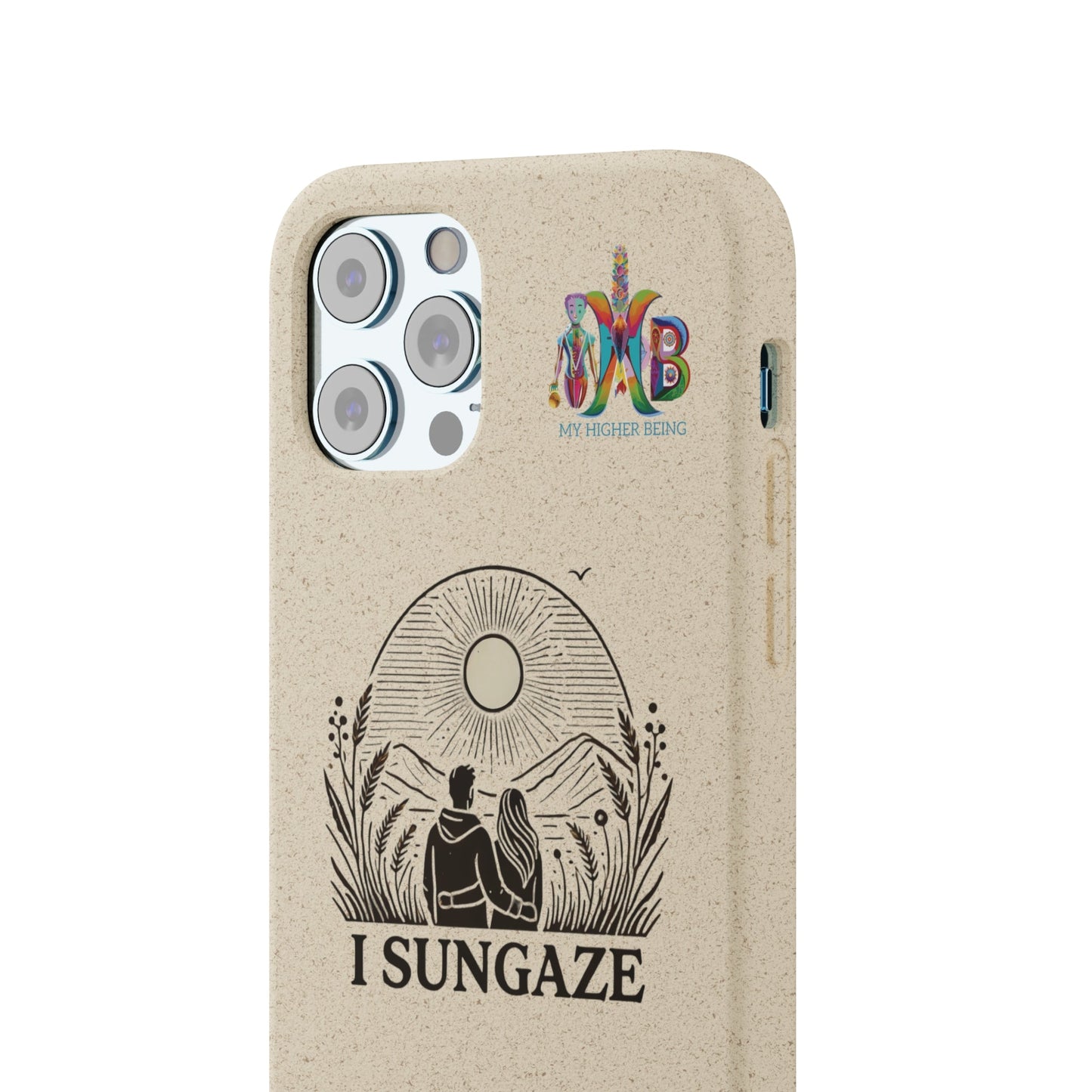 'I Sungaze'_Plastic Free Biodegradable Phone Case (MHB Edition) - My Higher Being