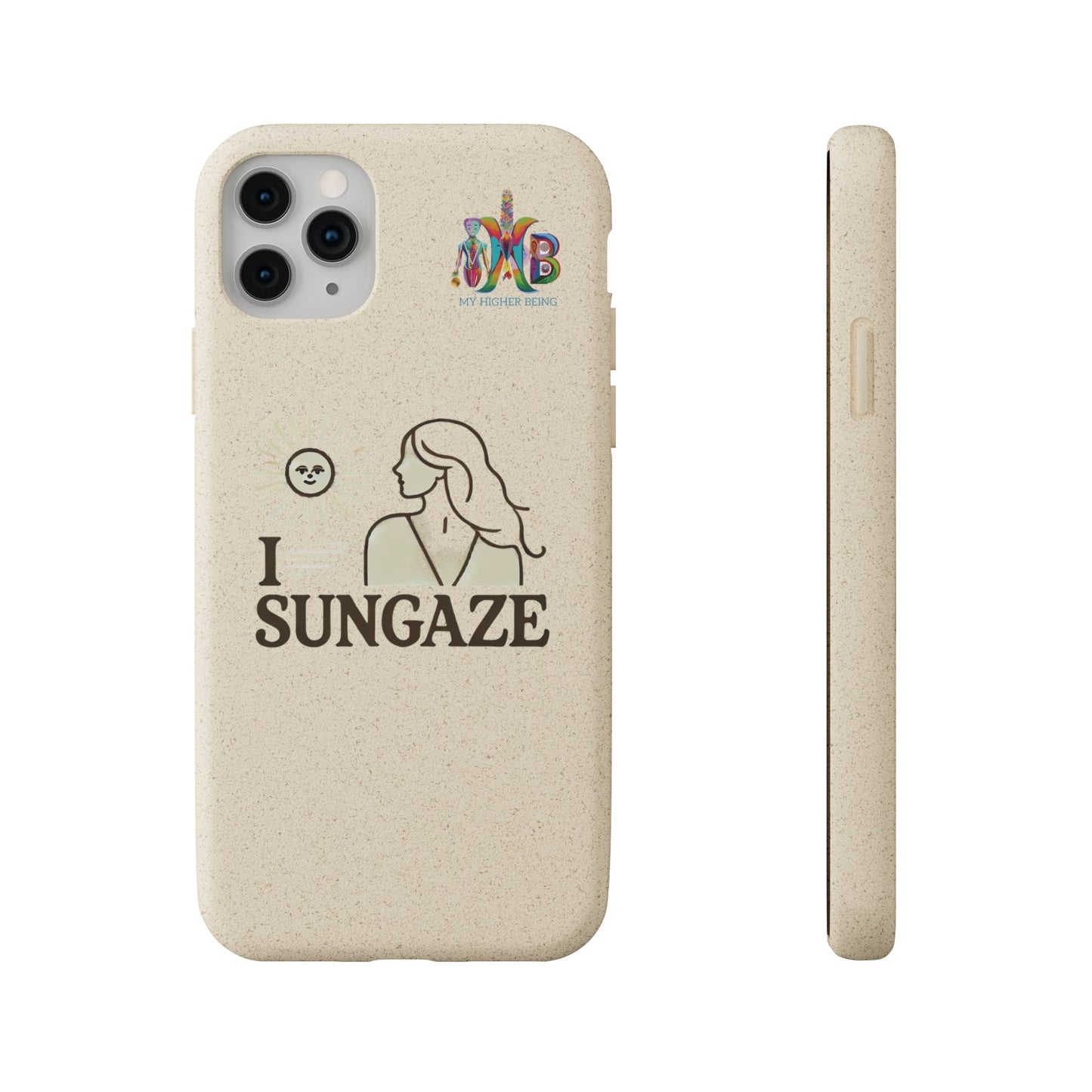 'I Sungaze'_Plastic Free Biodegradable Phone Case (MHB Edition) - My Higher Being