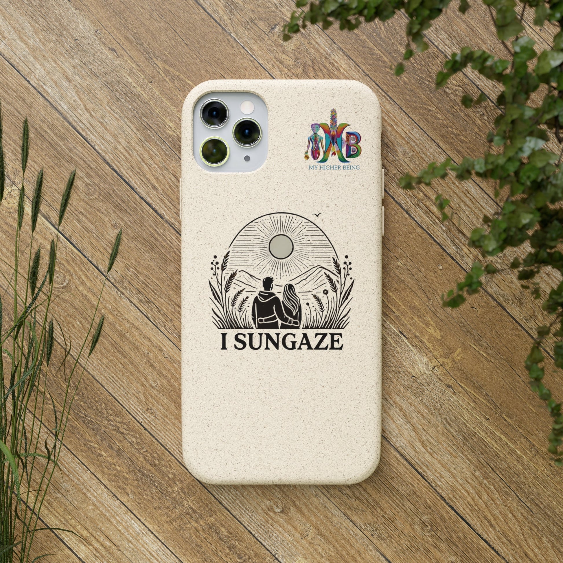 'I Sungaze'_Plastic Free Biodegradable Phone Case (MHB Edition) - My Higher Being