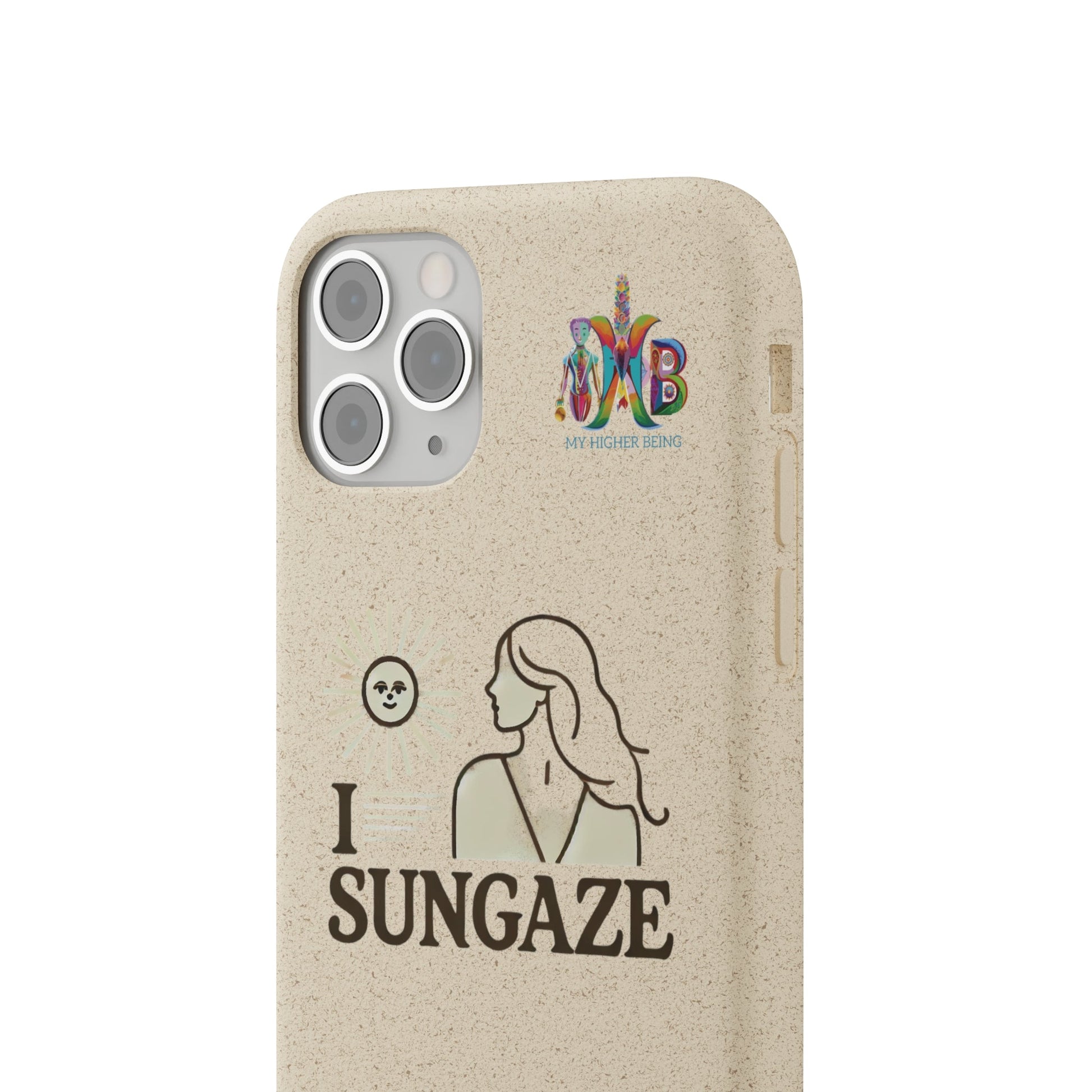 'I Sungaze'_Plastic Free Biodegradable Phone Case (MHB Edition) - My Higher Being