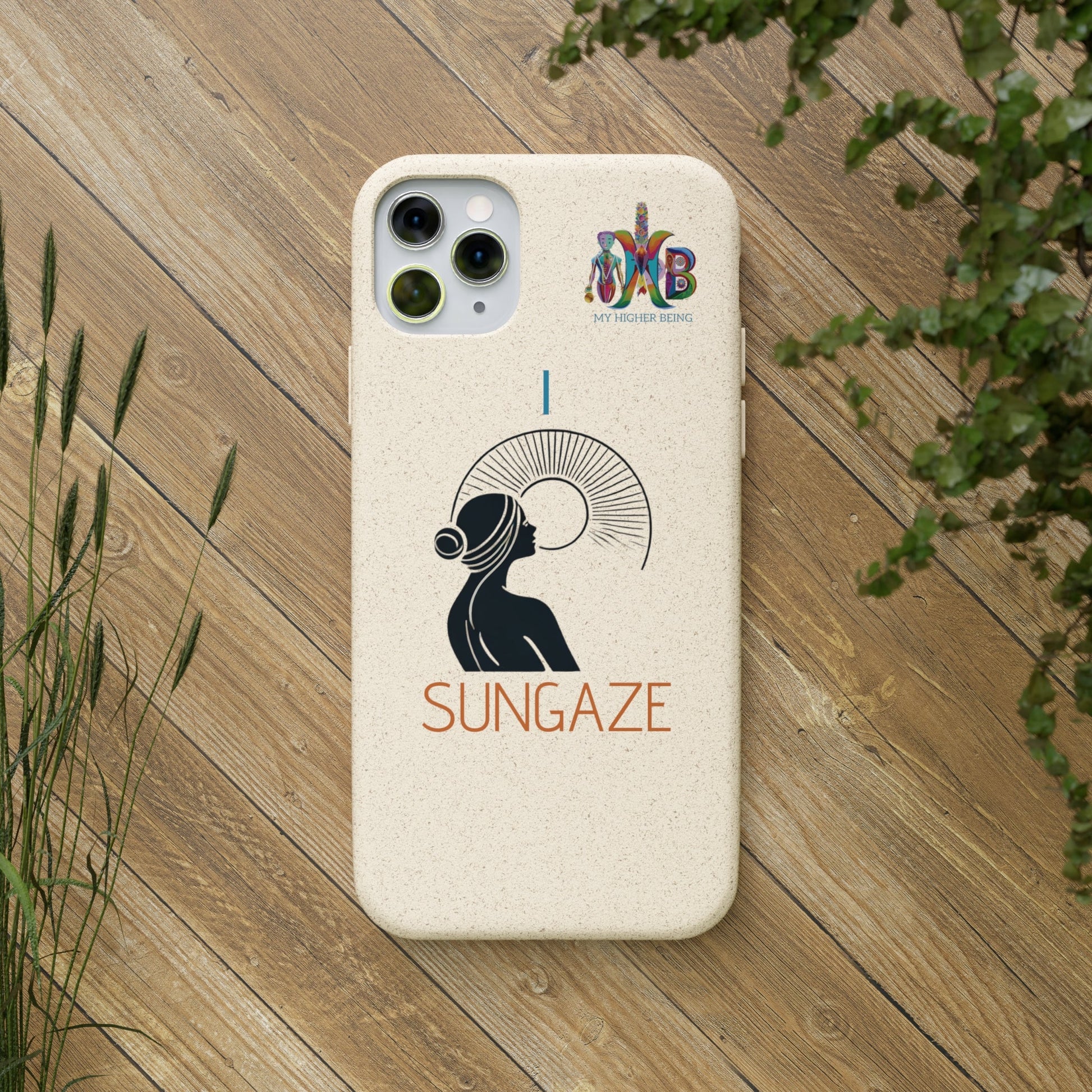 'I Sungaze'_Plastic Free Biodegradable Phone Case (MHB Edition) - My Higher Being