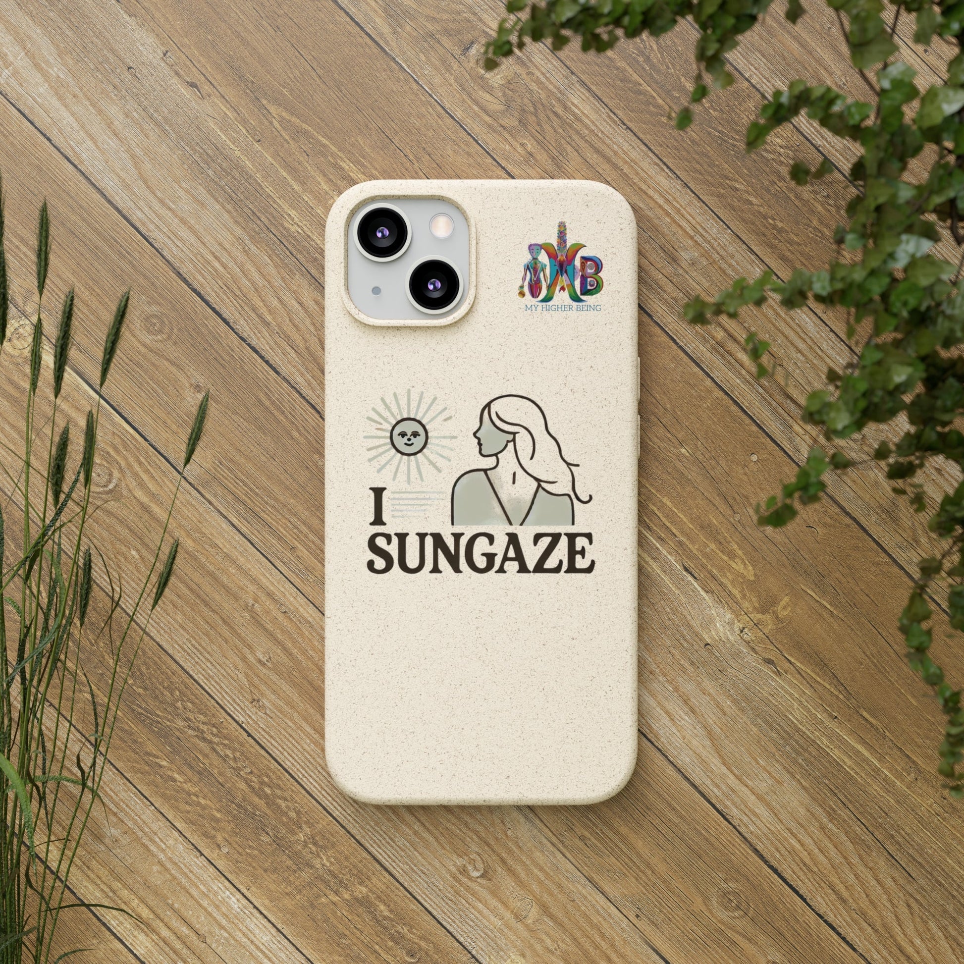 'I Sungaze'_Plastic Free Biodegradable Phone Case (MHB Edition) - My Higher Being