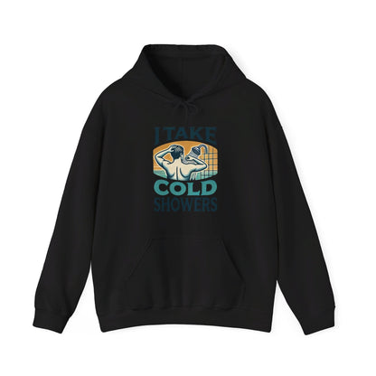 I Take Cold Showers Man's Hoodie - My Higher Being