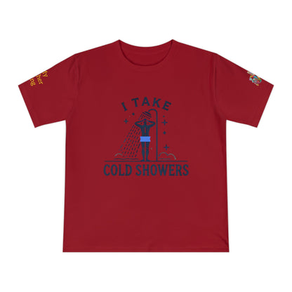 'I Take Cold Showers' (MHB EDITION)_100% Organic Cotton T-Shirt - My Higher Being