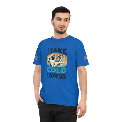 'I Take Cold Showers' (MHB EDITION)_100% Organic Cotton T-Shirt - My Higher Being