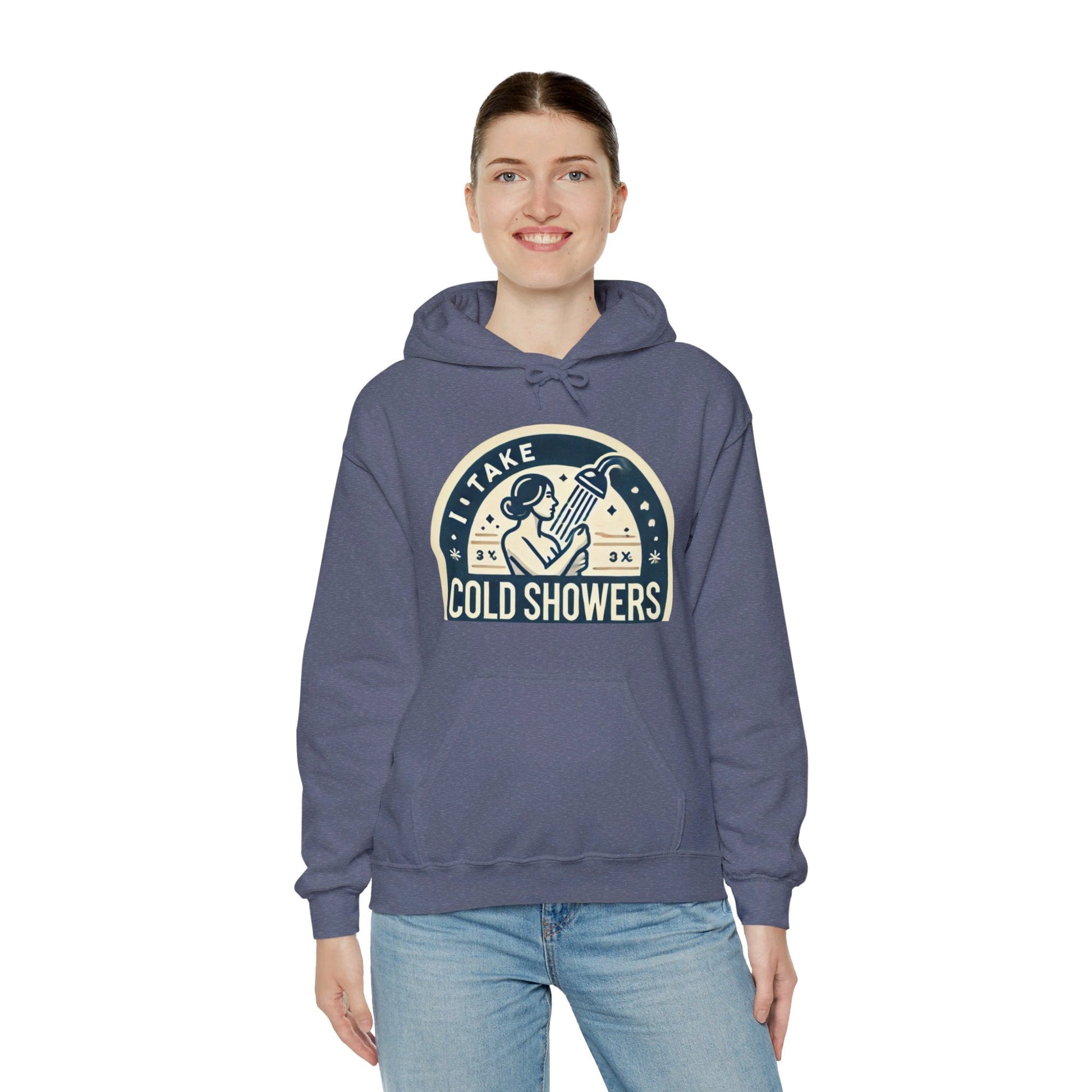 I Take Cold Showers Woman's Hoodie - My Higher Being