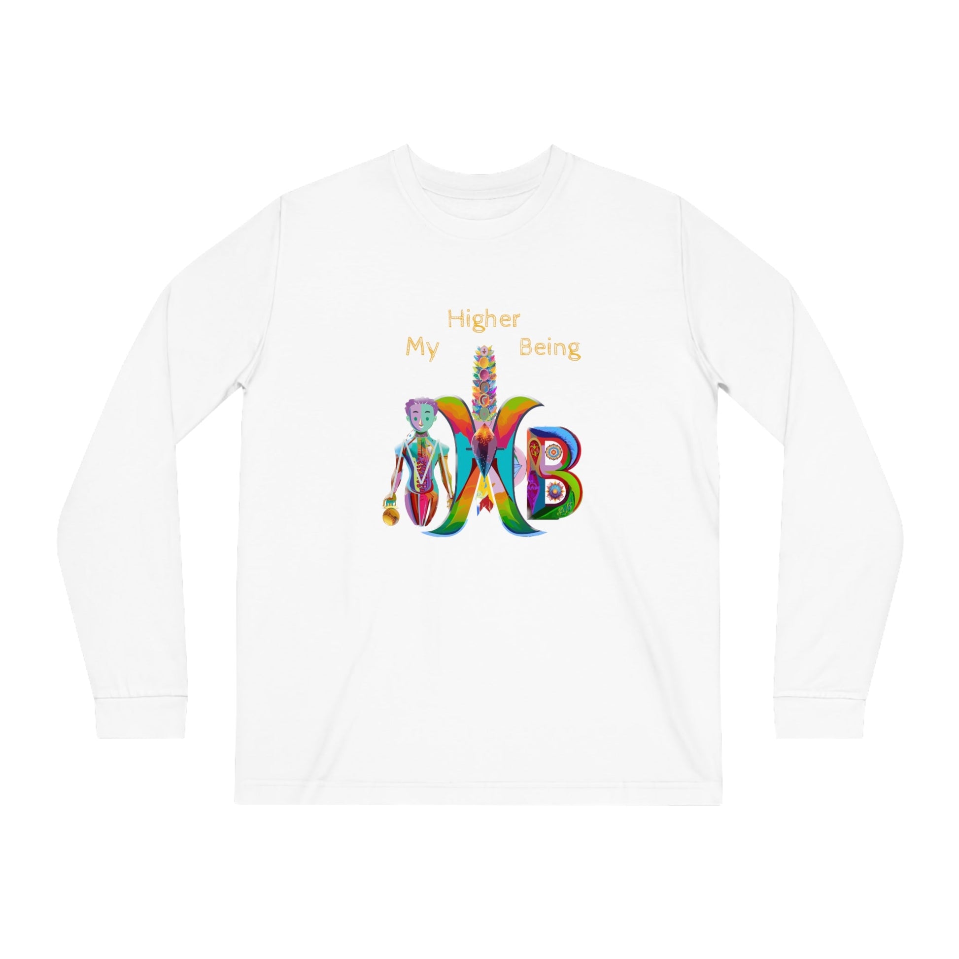 'My Higher Being'_100% Organic Cotton Long Sleeve Tee - My Higher Being