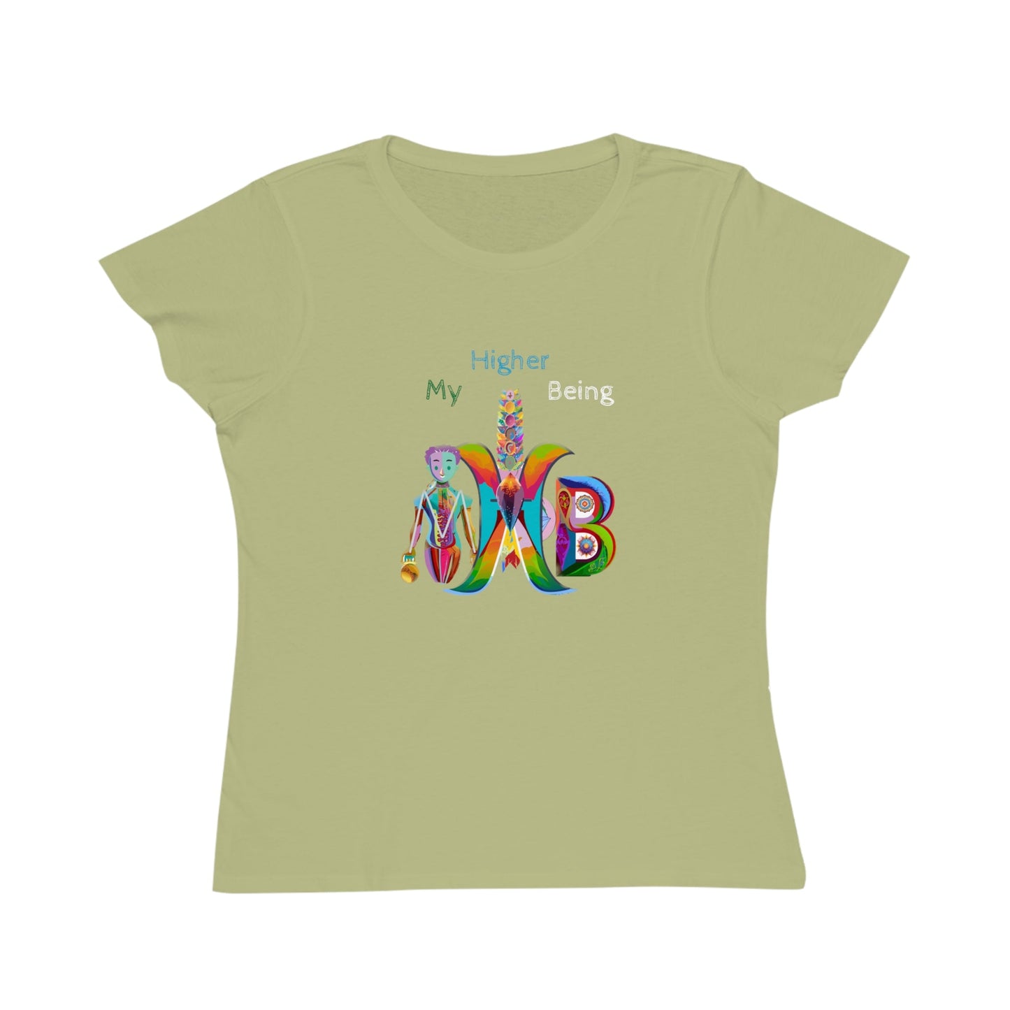 'My Higher Being'_100% Organic Women's Classic T-Shirt - My Higher Being