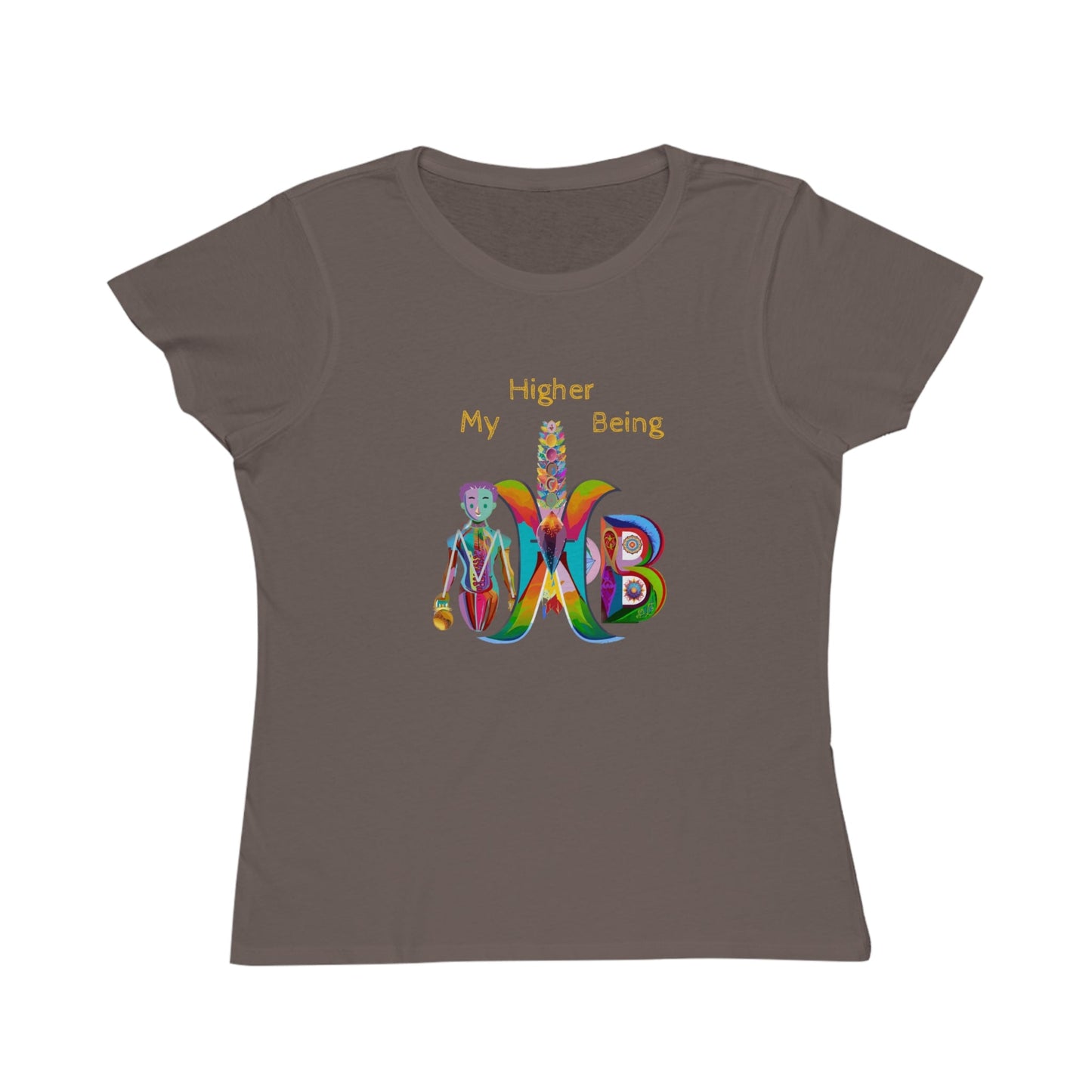 'My Higher Being'_100% Organic Women's Classic T-Shirt - My Higher Being