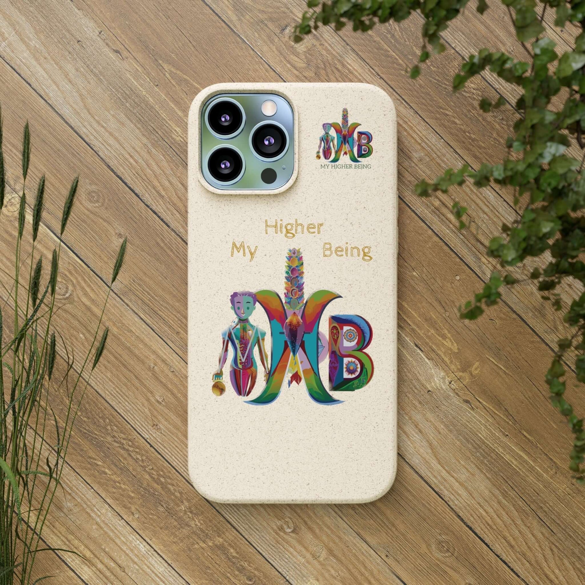 'My Higher Being'_Plastic Free Biodegradable Phone Case (MHB Edition) - My Higher Being