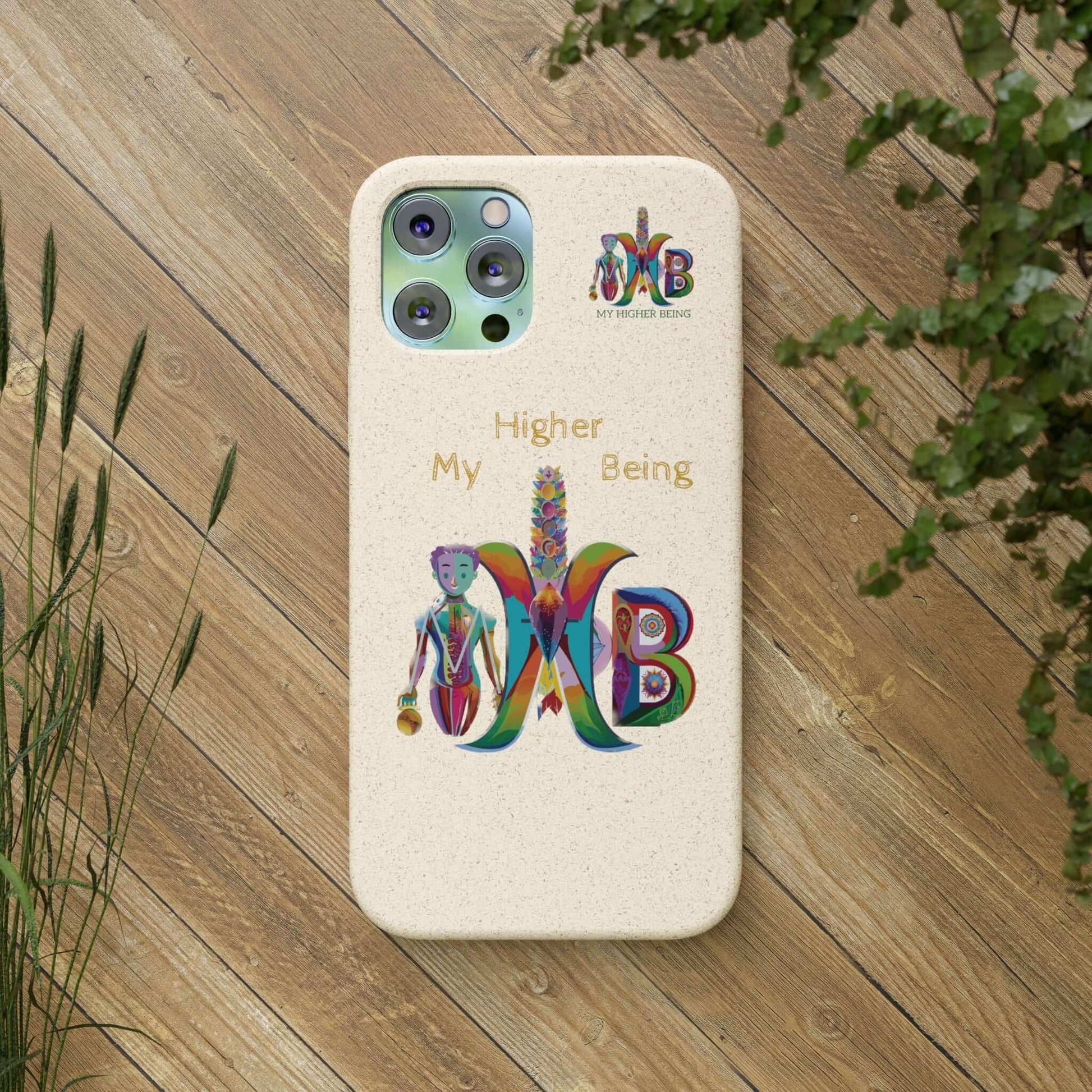 'My Higher Being'_Plastic Free Biodegradable Phone Case (MHB Edition) - My Higher Being