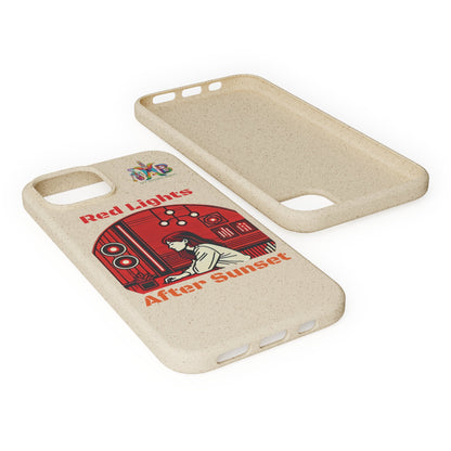 'Red Lights After Sunset'_Plastic Free Biodegradable Phone Case (MHB Edition) - My Higher Being