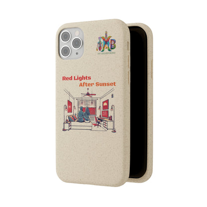 'Red Lights After Sunset'_Plastic Free Biodegradable Phone Case (MHB Edition) - My Higher Being