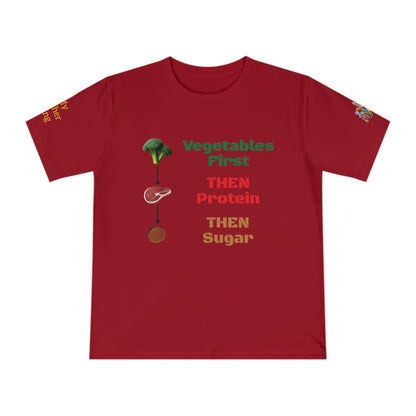 'Vegetables First' (MHB EDITION)_100% Organic Cotton T-Shirt - My Higher Being